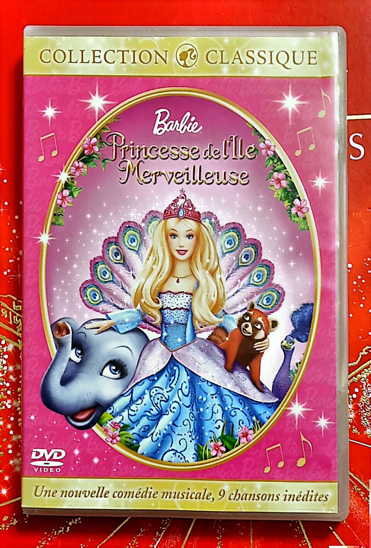 Dvd barbie princesse de l'ile merveilleuse